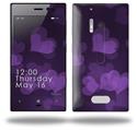 Bokeh Hearts Purple - Decal Style Skin (fits Nokia Lumia 928)