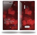 Bokeh Hearts Red - Decal Style Skin (fits Nokia Lumia 928)