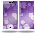 Bokeh Hex Purple - Decal Style Skin (fits Nokia Lumia 928)