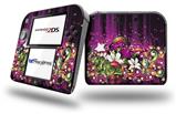 Grungy Flower Bouquet - Decal Style Vinyl Skin fits Nintendo 2DS - 2DS NOT INCLUDED