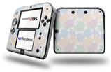 Flowers Pattern 10 - Decal Style Vinyl Skin fits Nintendo 2DS - 2DS NOT INCLUDED