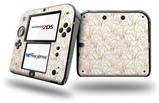 Flowers Pattern 17 - Decal Style Vinyl Skin fits Nintendo 2DS - 2DS NOT INCLUDED