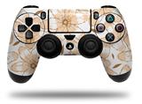 WraptorSkinz Skin compatible with Sony PS4 Dualshock Controller PlayStation 4 Original Slim and Pro Flowers Pattern 15 (CONTROLLER NOT INCLUDED)