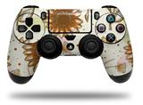 WraptorSkinz Skin compatible with Sony PS4 Dualshock Controller PlayStation 4 Original Slim and Pro Flowers Pattern 19 (CONTROLLER NOT INCLUDED)