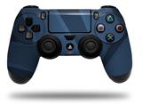 WraptorSkinz Skin compatible with Sony PS4 Dualshock Controller PlayStation 4 Original Slim and Pro VintageID 25 Blue (CONTROLLER NOT INCLUDED)