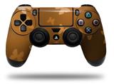 WraptorSkinz Skin compatible with Sony PS4 Dualshock Controller PlayStation 4 Original Slim and Pro Bokeh Butterflies Orange (CONTROLLER NOT INCLUDED)