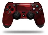 WraptorSkinz Skin compatible with Sony PS4 Dualshock Controller PlayStation 4 Original Slim and Pro Bokeh Hearts Red (CONTROLLER NOT INCLUDED)
