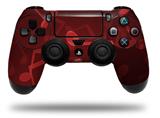WraptorSkinz Skin compatible with Sony PS4 Dualshock Controller PlayStation 4 Original Slim and Pro Bokeh Music Red (CONTROLLER NOT INCLUDED)
