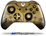 Decal Skin Wrap fits Microsoft XBOX One Wireless Controller Summer Palm Trees