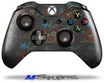Decal Skin Wrap fits Microsoft XBOX One Wireless Controller Flowers Pattern 07