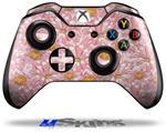 Decal Skin Wrap fits Microsoft XBOX One Wireless Controller Flowers Pattern 12