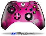Decal Skin Wrap fits Microsoft XBOX One Wireless Controller Bokeh Hex Hot Pink