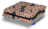 Vinyl Decal Skin Wrap compatible with Sony PlayStation 4 Original Console Locknodes 02 Burnt Orange (PS4 NOT INCLUDED)