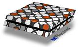 Vinyl Decal Skin Wrap compatible with Sony PlayStation 4 Original Console Locknodes 05 Burnt Orange (PS4 NOT INCLUDED)