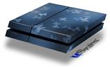 Vinyl Decal Skin Wrap compatible with Sony PlayStation 4 Original Console Bokeh Butterflies Blue (PS4 NOT INCLUDED)