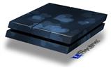 Vinyl Decal Skin Wrap compatible with Sony PlayStation 4 Original Console Bokeh Hearts Blue (PS4 NOT INCLUDED)