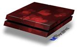 Vinyl Decal Skin Wrap compatible with Sony PlayStation 4 Original Console Bokeh Hearts Red (PS4 NOT INCLUDED)