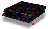 Vinyl Decal Skin Wrap compatible with Sony PlayStation 4 Original Console Floating Coral Black (PS4 NOT INCLUDED)