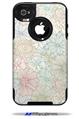 Flowers Pattern 02 - Decal Style Vinyl Skin fits Otterbox Commuter iPhone4/4s Case (CASE SOLD SEPARATELY)