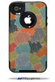 Flowers Pattern 03 - Decal Style Vinyl Skin fits Otterbox Commuter iPhone4/4s Case (CASE SOLD SEPARATELY)