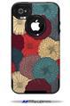 Flowers Pattern 04 - Decal Style Vinyl Skin fits Otterbox Commuter iPhone4/4s Case (CASE SOLD SEPARATELY)