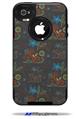 Flowers Pattern 07 - Decal Style Vinyl Skin fits Otterbox Commuter iPhone4/4s Case (CASE SOLD SEPARATELY)