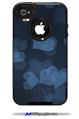 Bokeh Hearts Blue - Decal Style Vinyl Skin fits Otterbox Commuter iPhone4/4s Case (CASE SOLD SEPARATELY)