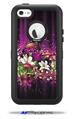 Grungy Flower Bouquet - Decal Style Vinyl Skin fits Otterbox Defender iPhone 5C Case (CASE SOLD SEPARATELY)