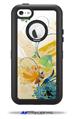 Water Butterflies - Decal Style Vinyl Skin fits Otterbox Defender iPhone 5C Case (CASE SOLD SEPARATELY)