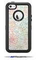 Flowers Pattern 02 - Decal Style Vinyl Skin fits Otterbox Defender iPhone 5C Case (CASE SOLD SEPARATELY)