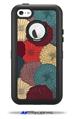 Flowers Pattern 04 - Decal Style Vinyl Skin fits Otterbox Defender iPhone 5C Case (CASE SOLD SEPARATELY)