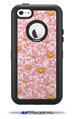 Flowers Pattern 12 - Decal Style Vinyl Skin fits Otterbox Defender iPhone 5C Case (CASE SOLD SEPARATELY)