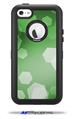 Bokeh Hex Green - Decal Style Vinyl Skin fits Otterbox Defender iPhone 5C Case (CASE SOLD SEPARATELY)