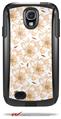 Flowers Pattern 15 - Decal Style Vinyl Skin fits Otterbox Commuter Case for Samsung Galaxy S4 (CASE SOLD SEPARATELY)