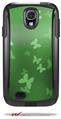 Bokeh Butterflies Green - Decal Style Vinyl Skin fits Otterbox Commuter Case for Samsung Galaxy S4 (CASE SOLD SEPARATELY)