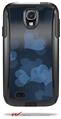 Bokeh Hearts Blue - Decal Style Vinyl Skin fits Otterbox Commuter Case for Samsung Galaxy S4 (CASE SOLD SEPARATELY)
