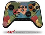 Flowers Pattern 01 - Decal Style Skin fits original Amazon Fire TV Gaming Controller