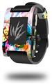 Floral Splash - Decal Style Skin fits original Pebble Smart Watch (WATCH SOLD SEPARATELY)