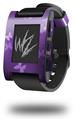 Bokeh Butterflies Purple - Decal Style Skin fits original Pebble Smart Watch (WATCH SOLD SEPARATELY)
