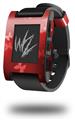 Bokeh Butterflies Red - Decal Style Skin fits original Pebble Smart Watch (WATCH SOLD SEPARATELY)