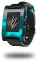 Bokeh Hearts Neon Teal - Decal Style Skin fits original Pebble Smart Watch (WATCH SOLD SEPARATELY)