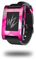 Bokeh Hex Hot Pink - Decal Style Skin fits original Pebble Smart Watch (WATCH SOLD SEPARATELY)