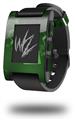 Bokeh Music Green - Decal Style Skin fits original Pebble Smart Watch (WATCH SOLD SEPARATELY)