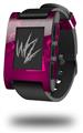 Bokeh Music Hot Pink - Decal Style Skin fits original Pebble Smart Watch (WATCH SOLD SEPARATELY)