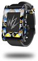 Tropical Fish 01 Black - Decal Style Skin fits original Pebble Smart Watch (WATCH SOLD SEPARATELY)