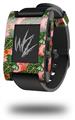 Famingos and Flowers Pink - Decal Style Skin fits original Pebble Smart Watch (WATCH SOLD SEPARATELY)