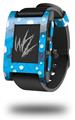 Starfish and Sea Shells Blue Medium - Decal Style Skin fits original Pebble Smart Watch (WATCH SOLD SEPARATELY)