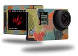 Flowers Pattern 03 - Decal Style Skin fits GoPro Hero 4 Silver Camera (GOPRO SOLD SEPARATELY)