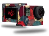 Flowers Pattern 04 - Decal Style Skin fits GoPro Hero 4 Silver Camera (GOPRO SOLD SEPARATELY)