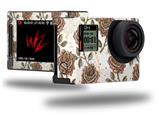 Flowers Pattern Roses 20 - Decal Style Skin fits GoPro Hero 4 Silver Camera (GOPRO SOLD SEPARATELY)